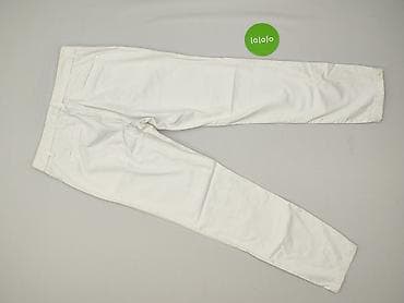 leginsy biale: Marella, Spodnie materiałowe damskie, rozmiar M — 3