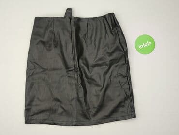 spódnice czarne eko skóra: Bodyflirt, Spódnica damska, rozmiar 2XL — 3