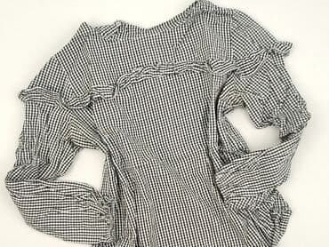 modne bluzki z bufiastymi rękawami: Bluzka damska, rozmiar S — 1