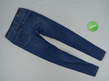 jeansy z serduszkami: Jeansy damskie, rozmiar XS — 3