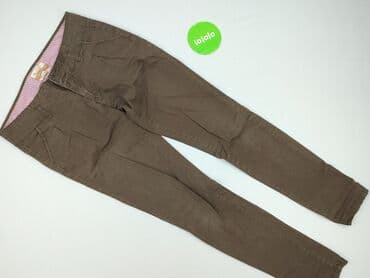 czerwone chinosy damskie: Spodnie materiałowe damskie, rozmiar L — 2