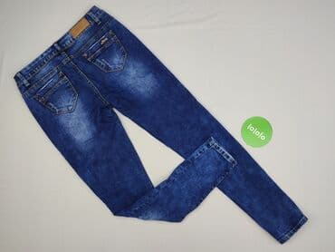 jeansy damskie z kokardkami: Jeansy damskie, rozmiar M — 3