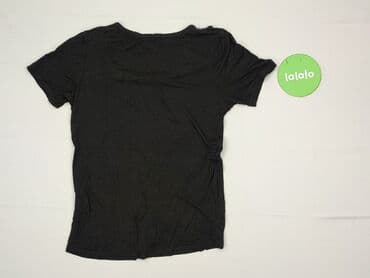 reserved czarne t shirty: Reserved, Футболка жіноча, розмір XS — 4