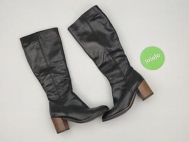 leather poland: Kozaki damskie, rozmiar 36 — 2