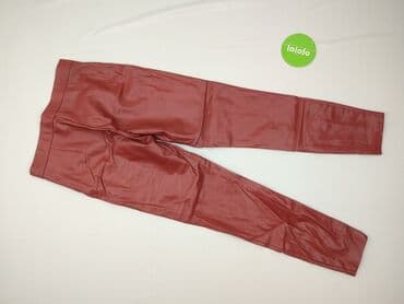 legginsy z suwakiem: Zara, Legginsy Ze skóry ekologicznej damskie, M — 3