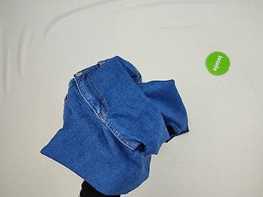 przecierane jeansy: DENIM JEANS, Jeansy damskie, rozmiar M — 5