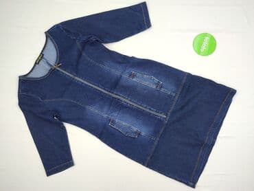 sukienki dżinsowe dla puszystych: Sukienka damska, rozmiar M — 3