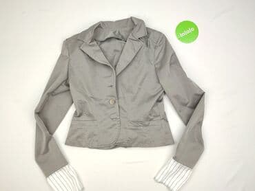 srebrne sukienki na imprezę: Women's blazer, size S (EU 36) — 3