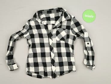 guess sukienki letnie: Shirt 10 years, condition - Perfect, pattern - Cell, color - Black — 2