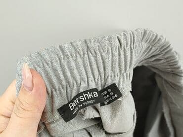 bershka spodnie dresowe: Bershka, Spodnie materiałowe damskie, rozmiar S — 4