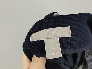 dżinsy mango: H&M, Spodnie materiałowe damskie, rozmiar L — 4