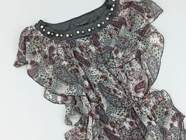 eleganckie bluzki w kwiaty: Bluzka damska, rozmiar L — 1