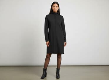 czarne luźne sukienki: Sukienka damska, rozmiar S — 5