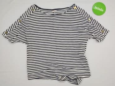 białe koturny sandały ccc: Camaïeu, Bluzka damska, rozmiar L — 2