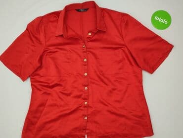 czerwone bluzki koszulowe: BM, Koszula damska, rozmiar 3XL — 2