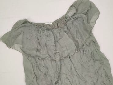 niebieska satynowa sukienka zara: Women's blouse, size M (EU 38) — 1