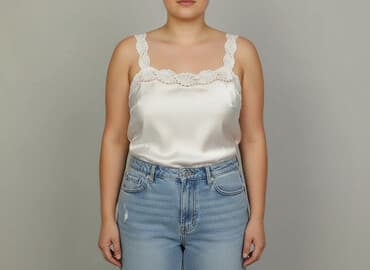 bluzy damskie duże rozmiary: Marks & Spencer, Top damski, rozmiar XL — 7