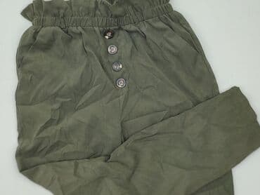kurtka jeansowa khaki damska: Vintage Denim, Spodnie materiałowe damskie, rozmiar M — 1