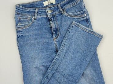 srebrne jeansy: Jeans for women, size S — 2