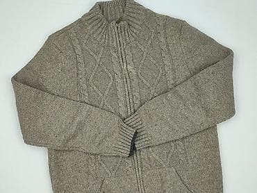 sweter patchwork: Kardigan dla mężczyzn, rozmiar M — 1