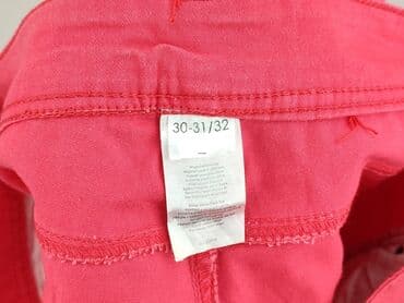 dżinsy w róże: Jeansy damskie, rozmiar M — 5