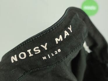 dżinsy czarne: Noisy May, Jeansy damskie, rozmiar S — 4