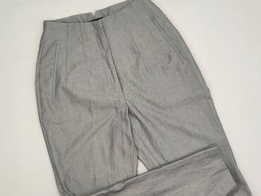 srebrne spodnie mohito: Mohito, Material trousers for women, size XS — 2