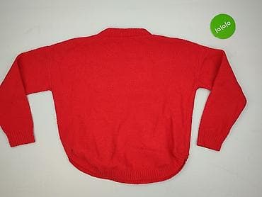 mango czerwony sweter: Sweter damski, rozmiar M — 3