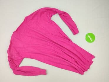 sweter open shoulder: Cardigan, Women`s knitwear, size S — 3