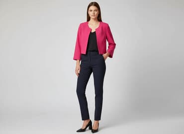 pomarańczowa marynarka mohito: A&A, Marynarka damska, rozmiar XS — 8