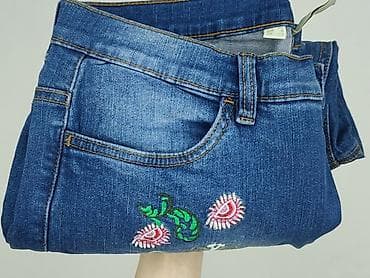 mom fit: Spodnie 3/4 damskie, rozmiar XL — 6