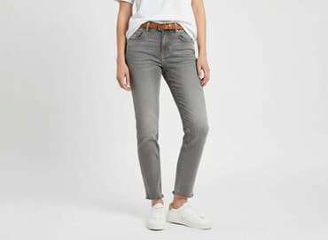 jeansy plus size wysoki stan: Cecil, Jeansy damskie, rozmiar S — 6