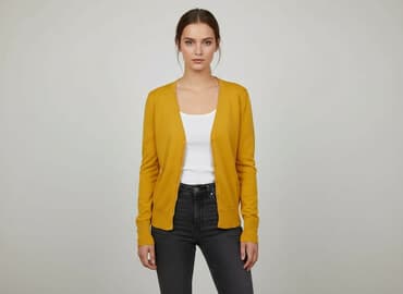 poliamid w swetrze: Kardigan damski, rozmiar S — 7