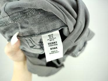 wysoki stan: H&M Mama, Jeansy damskie, rozmiar L — 4