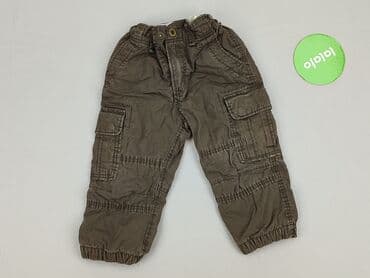 spodnie z zapięciem na nogawkach: Spodnie jeansowe, H&M, 12-18 miesięcy, stan - Bardzo dobry — 2