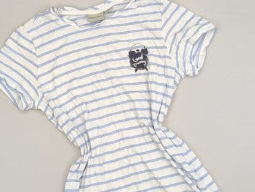 koszulka w niebieskie paski: Blue Motion, T-shirt damski, S — 1