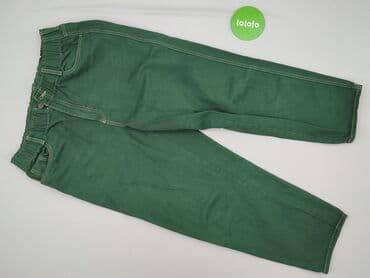 h m sweter w paski zielony: H&M, Spodnie materiałowe damskie, XL — 2