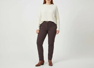 Bianca, Material trousers for women, size 3XL