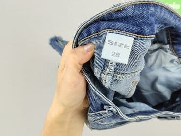 jeansy z serduszkami: Spódnica damska, rozmiar S — 4