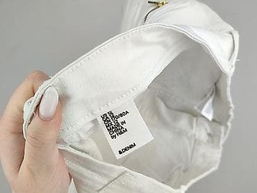 monki jeansy: H&M, Szorty damskie, rozmiar L — 4