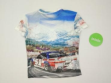 trampki roxy: Bershka, T-shirt damski, rozmiar M — 3