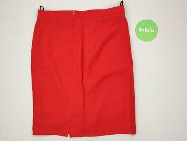czerwone ołówkowe spódnice midi: Spódnica damska, rozmiar XL — 4