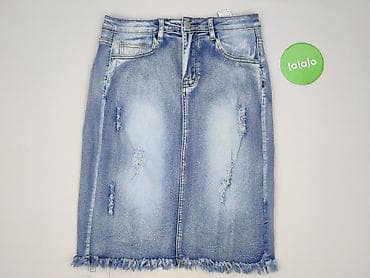 dżinsowe spódnice midi: Spódnica damska, rozmiar M — 2