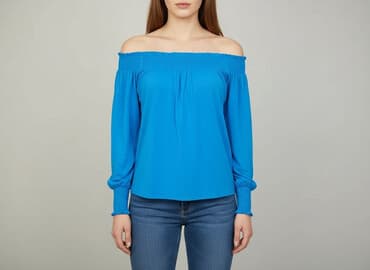 bluzki hiszpanki plus size: Жіноча блуза, розмір One size — 1