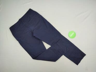 granatowe chinosy damskie: Spodnie materiałowe damskie, rozmiar S — 3