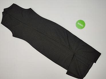 czarne converse na platformie: Sukienka damska, rozmiar S — 3