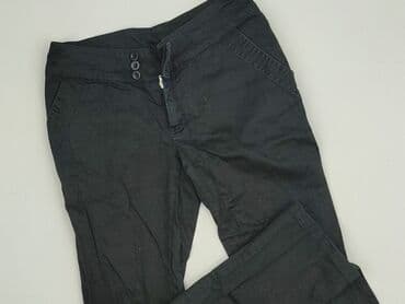 Material trousers for women, size S