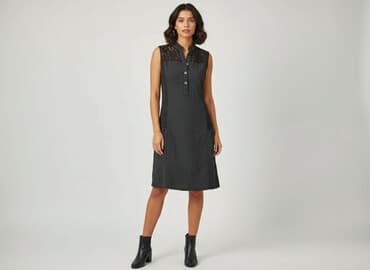 satynowe sukienki mini: Sukienka damska, rozmiar S — 5