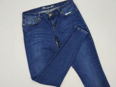 legginsy woskowane push up: Jeansy damskie, rozmiar S — 1