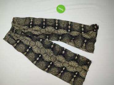 szerokie spodnie do kolan: Material trousers for women, size One size — 3